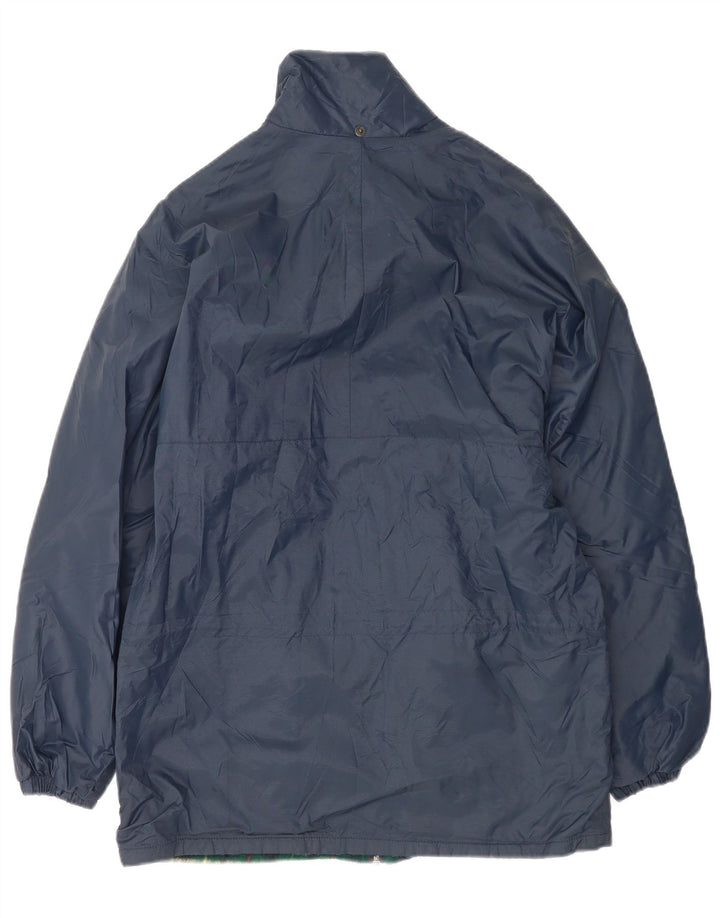 K-Way Herre Windbreaker Jacket UK 40 Large Navy Blue