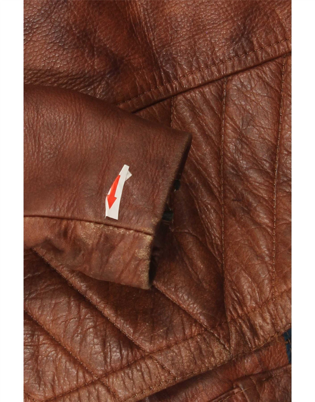 Easyriders Herre Læder Biker Jacket UK 36 Lille Brun