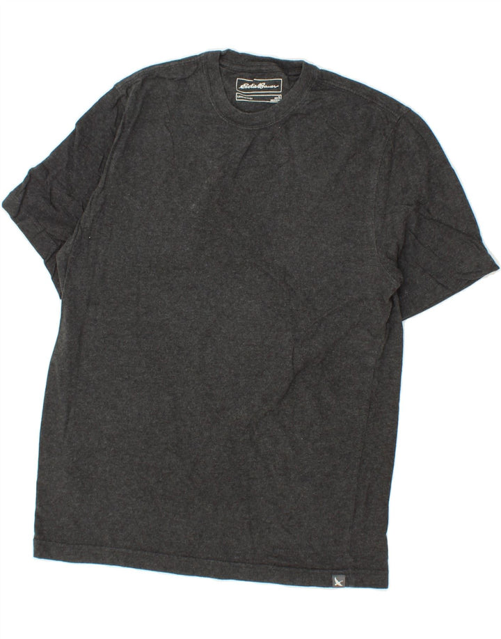 EDDIE BAUER Mens T-Shirt Top Small Grey Cotton Vintage Eddie Bauer and Second-Hand Eddie Bauer from Messina Hembry 