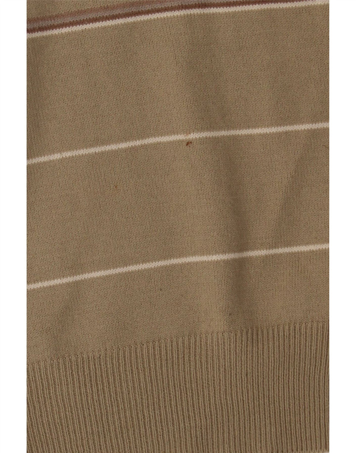 Marks & Spencer Herre Blue Harbor V-hals sweater Medium Khaki