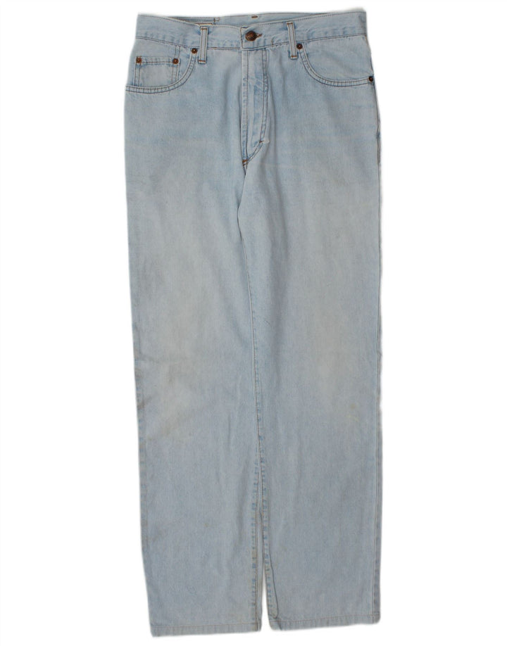 Casucci Straight Jeans til mænd W34 L30 Blå Bomuld
