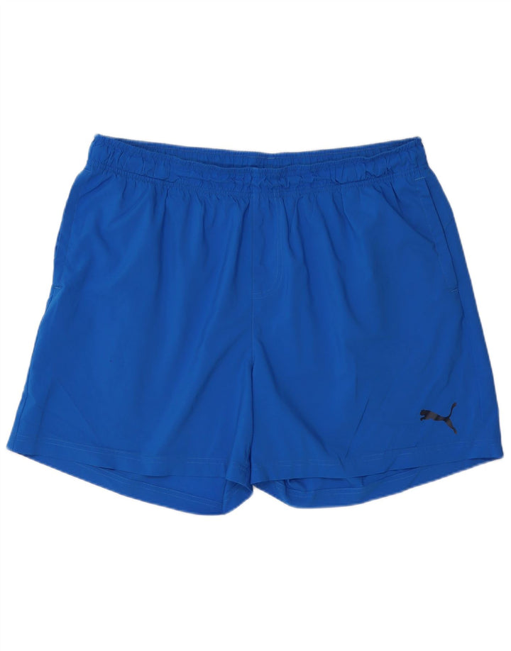 Puma Herre Sportshorts 2XL Blå Polyester