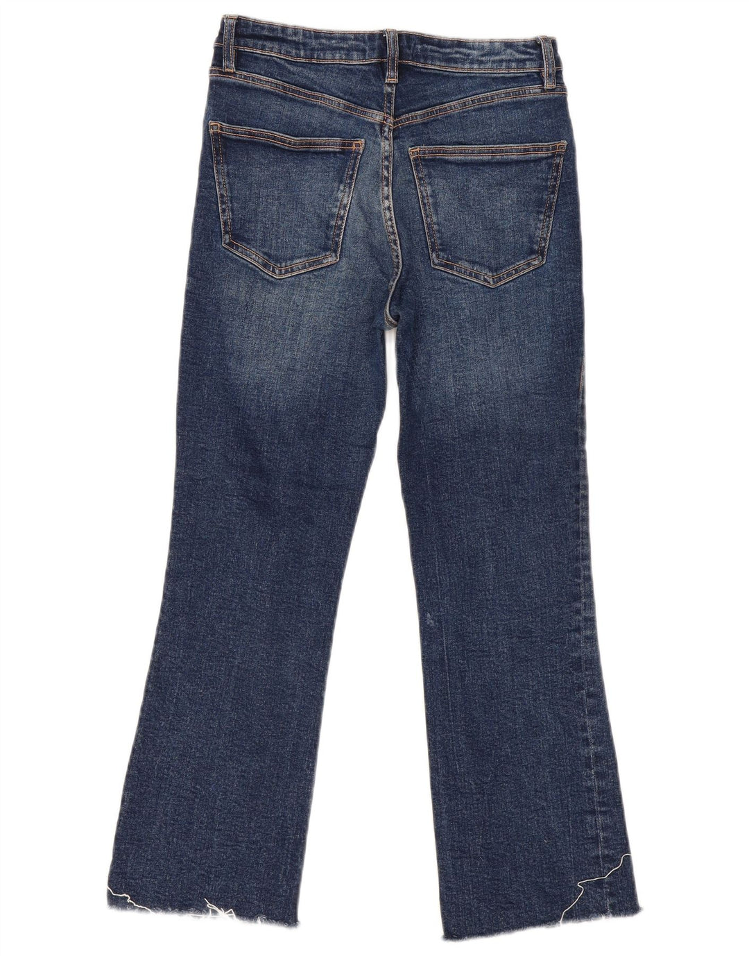 Zara Dame Bootcut Jeans EU 36 XS W26 L25 Marineblå