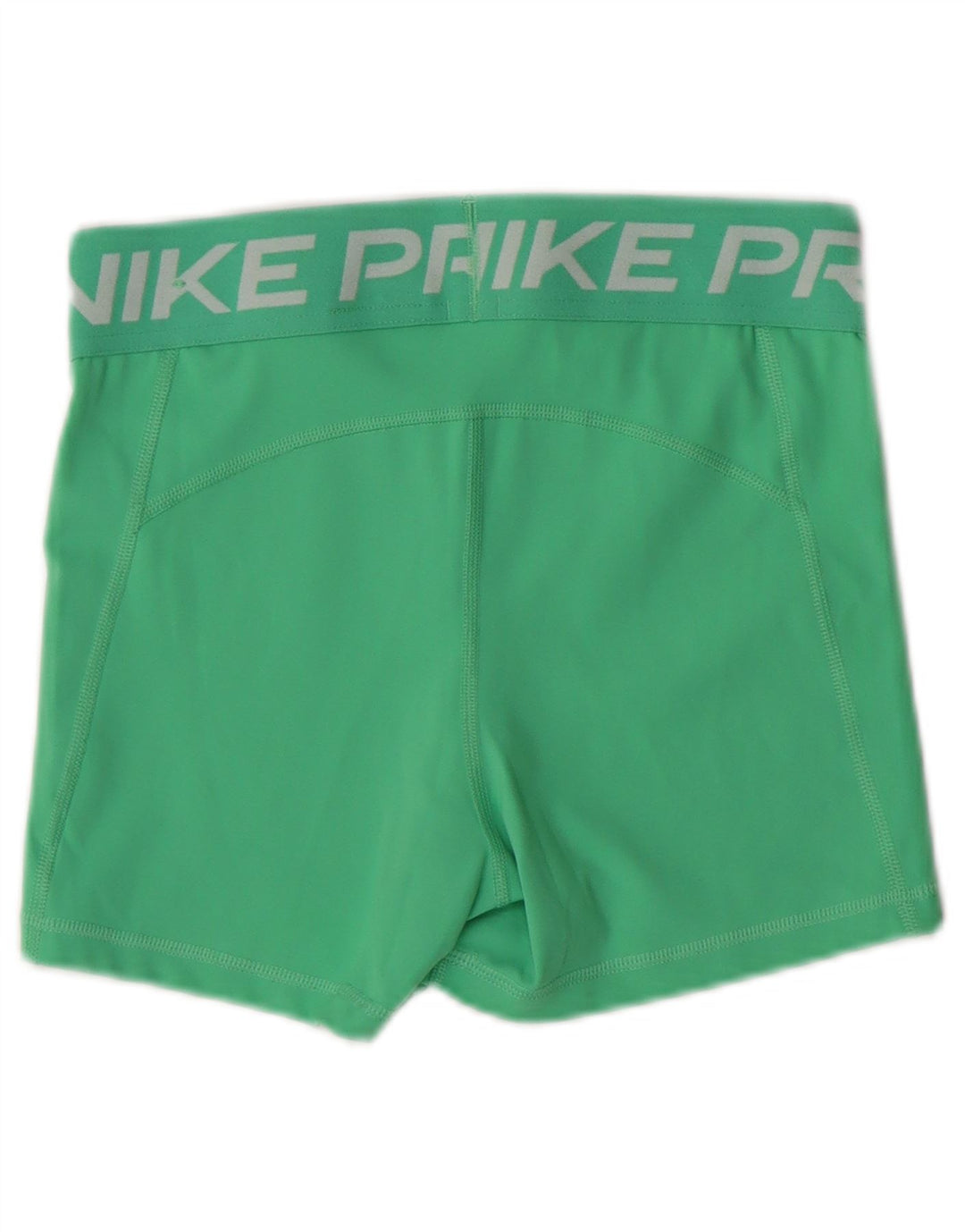 NIKE Dri Fit grafiske sportsshorts til kvinder UK 8 Lille grøn polyester