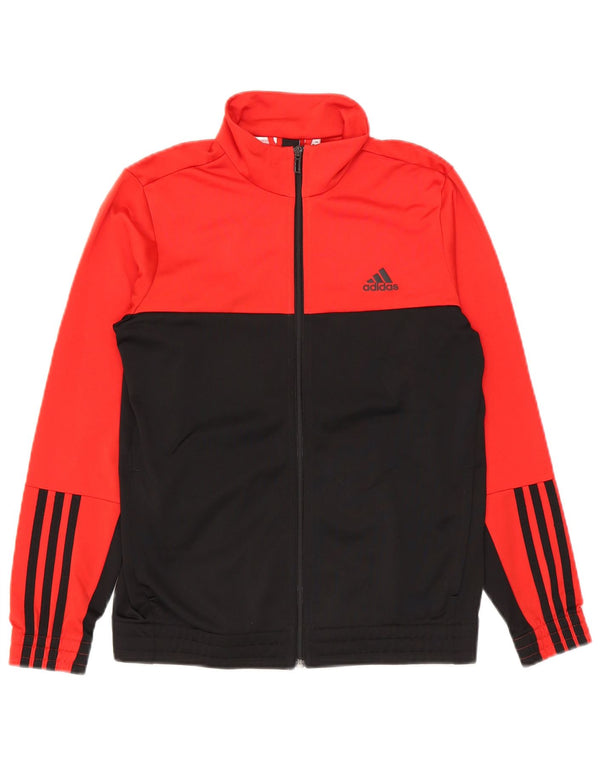 Adidas Træningsdragt Topjakke til drenge 13-14 år Rød Colourblock Polyester