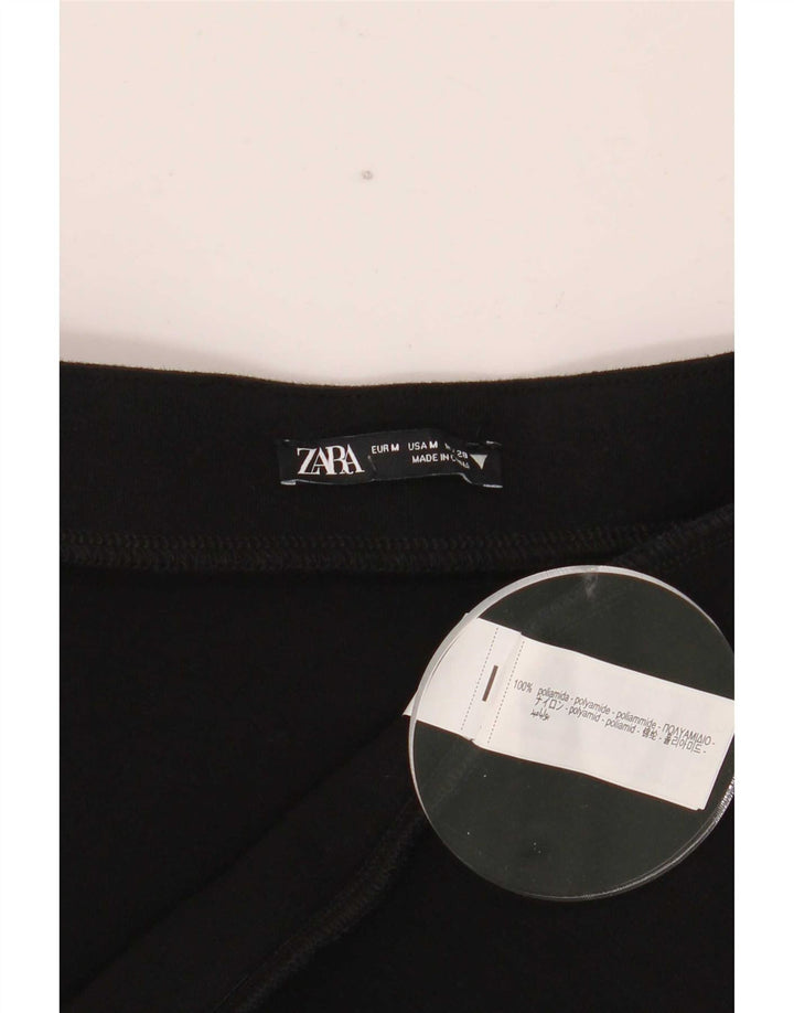 Zara Dame Mini-nederdel Medium W28 Marineblå polyamid