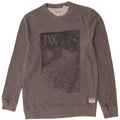 Jack Wills Herre Grafisk Sweatshirt Jumper Medium Grå Bomuld