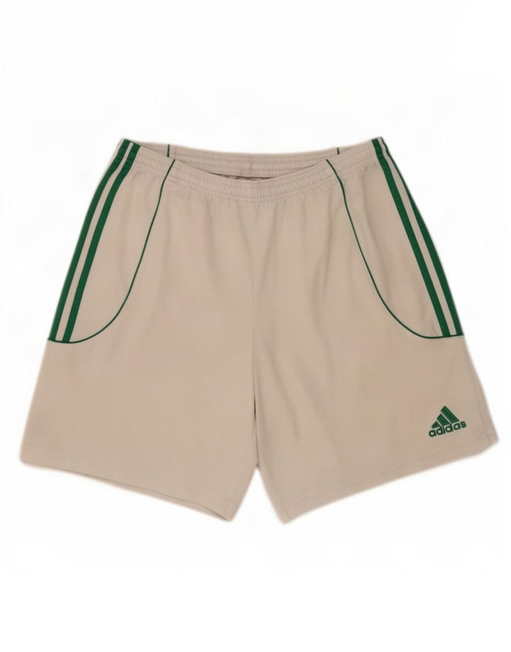 Adidas Sportsshorts til mænd store hvide polyester