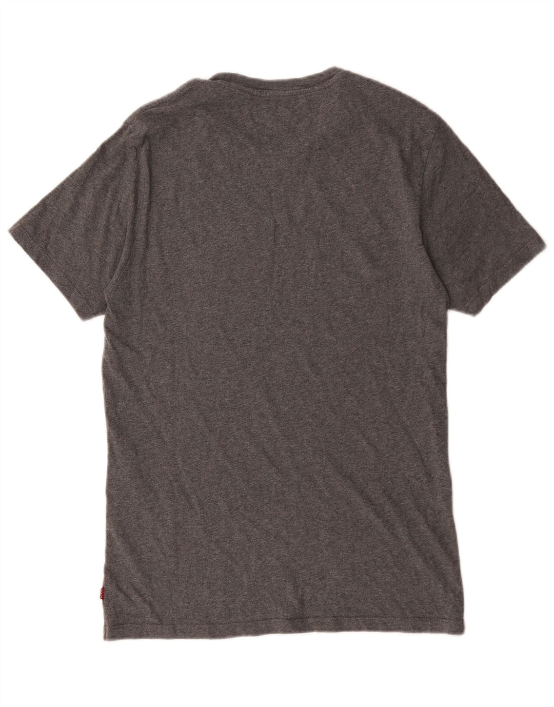 Levi's Dame Grafisk T-Shirt Top UK 10 Lille Grå Bomuld