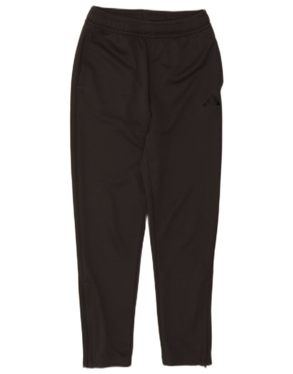 Adidas Boys Aeroready Tracksuit Bukser 11-12 år Grå polyester