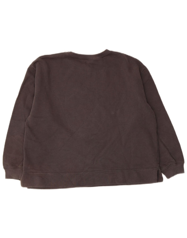 Zara Girls Minnie Crop Grafisk Sweatshirt Jumper 11-12 år Grå Bomuld