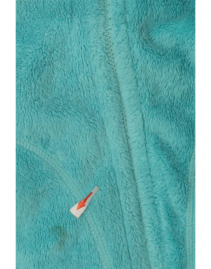 Jack Wolfskin Dame Fleecejakke UK 14 Medium Blue Polyester