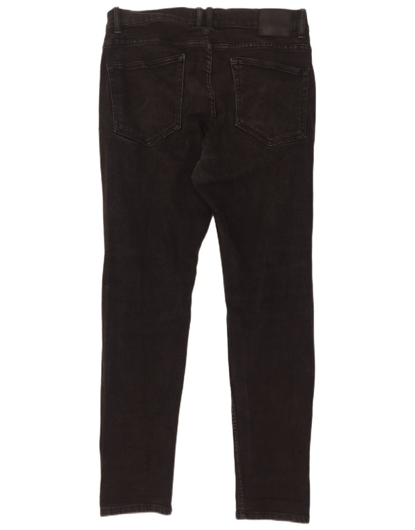 Zara Herre Skinny Jeans EU 44 Large W34 L32 Sort