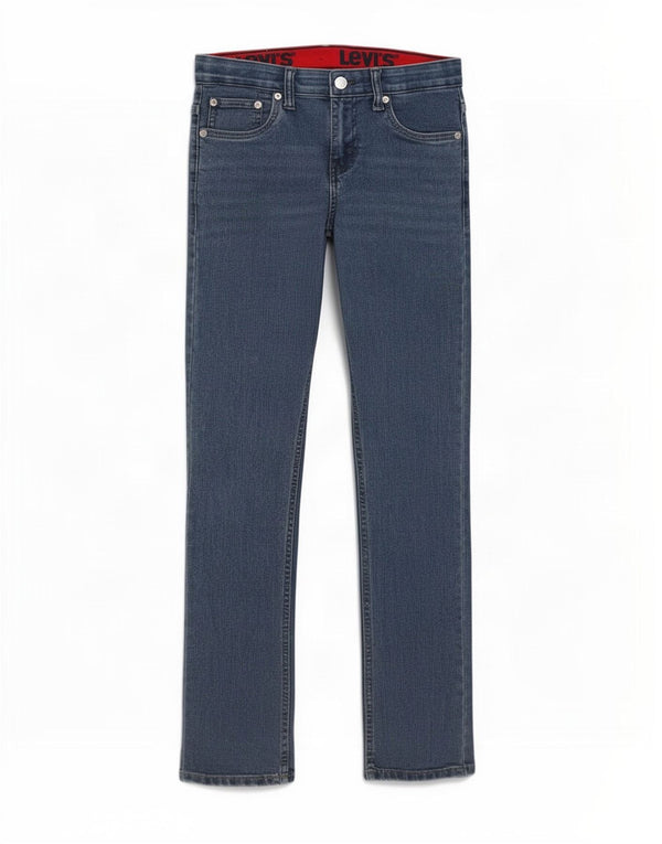 Levi's Boys 511 Slim Jeans 13-14 år W27 L29 Blå Bomuld