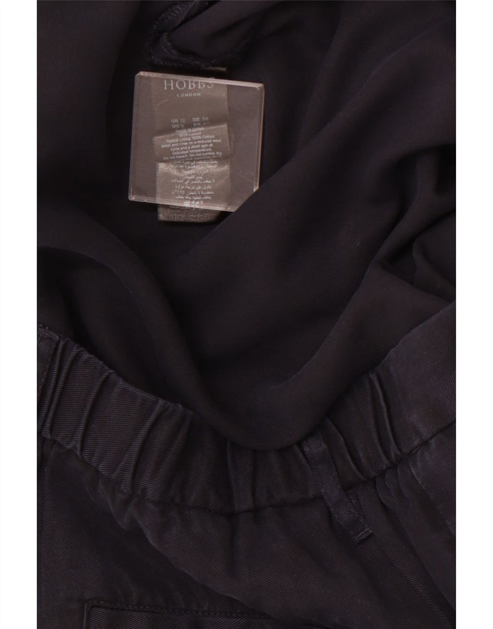 HOBBS Lige Chinobukser til kvinder UK 12 Medium W30 L28 Marineblå