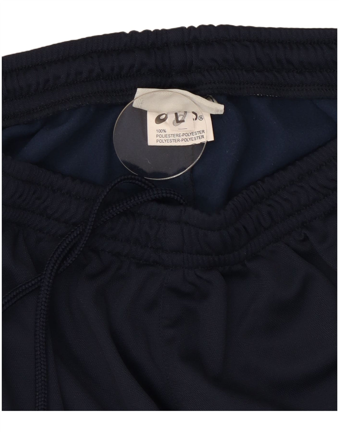 Asics Herre træningsdragt Bukser Large Navy Blue Colourblock Polyester