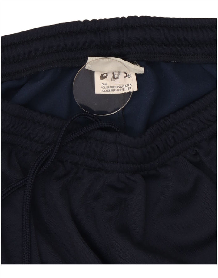 Asics Herre træningsdragt Bukser Large Navy Blue Colourblock Polyester