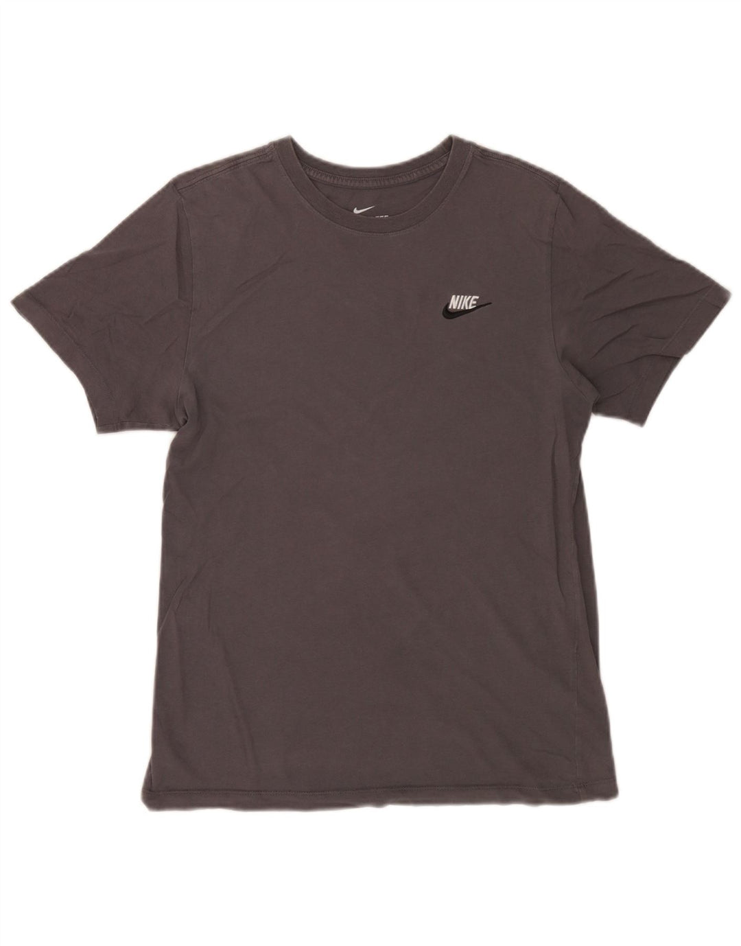 Nike T-shirt top til mænd, lille grå bomuld