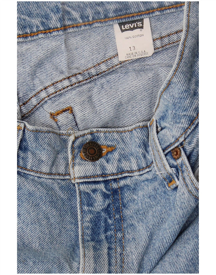Levi's Womens Tapered Jeans US 13 Large W32 L27 Blue Cotton