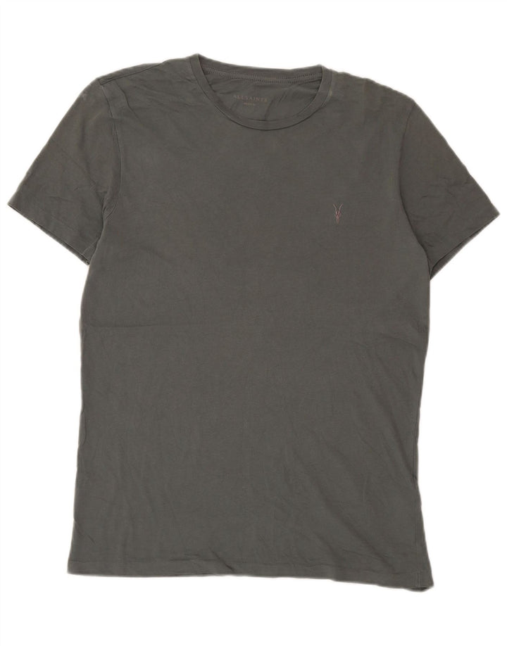All Saints Herre T-Shirt Top Medium Grøn Bomuld