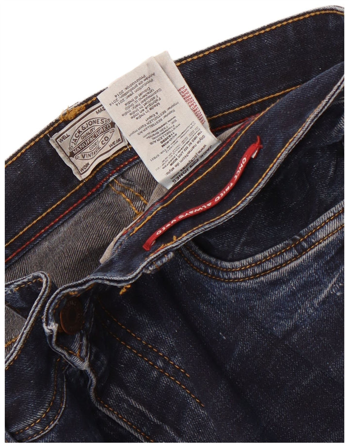 Jack & Jones Herre Tim Slim Jeans W32 L36 Blå Bomuld