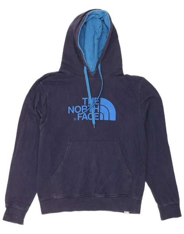 The North Face Herre grafisk hættetrøje Jumper Medium Marineblå Bomuld