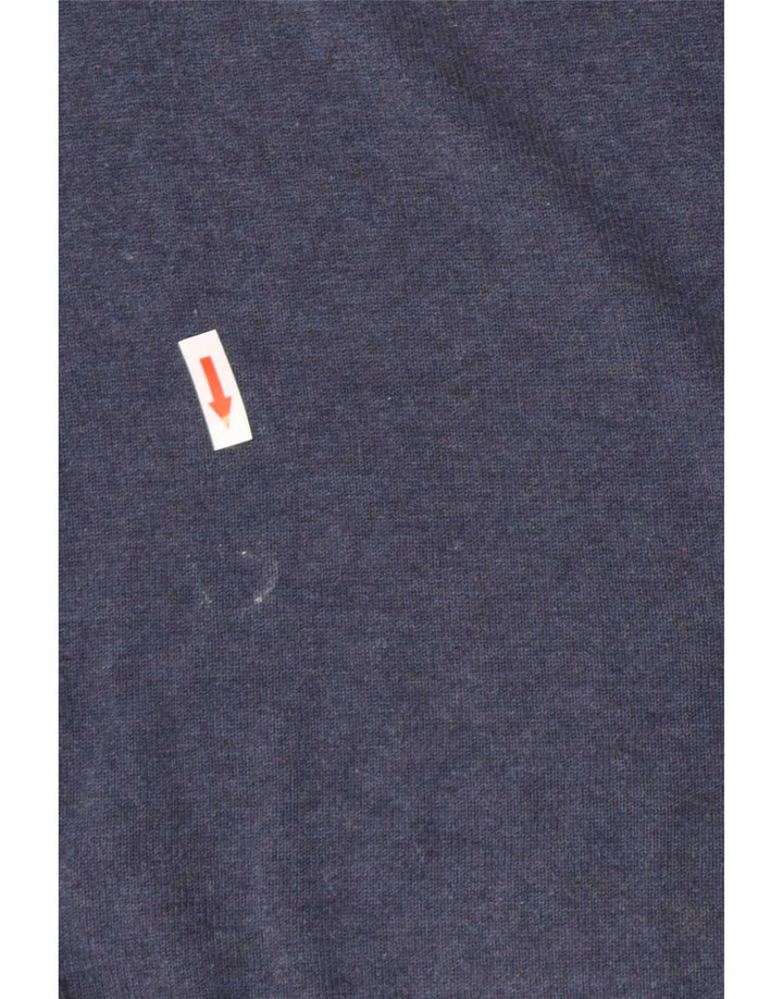 Penguin Herre Crew Neck Jumper Sweater lille blå bomuld