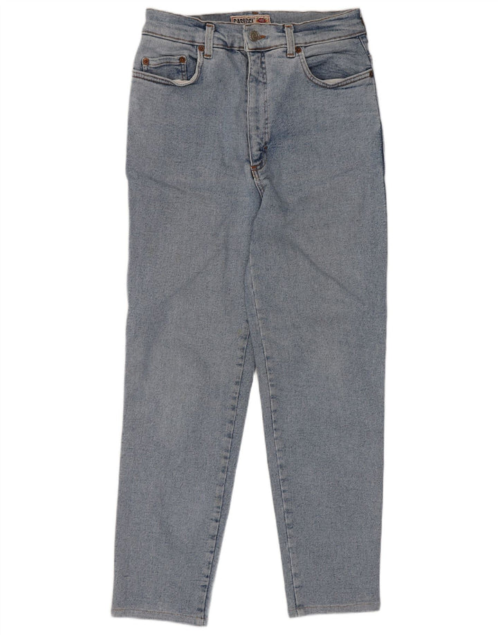 Casucci Dame Jeans med høj talje W29 L26 Blå Bomuld