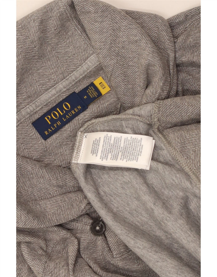 Polo Ralph Lauren Herre Shawl Neck Sweatshirt Jumper Medium Grå Bomuld