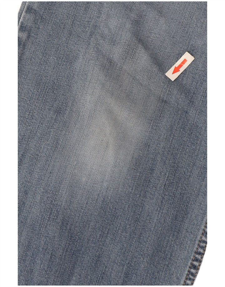 Marks & Spencer Herre Regular Straight Jeans W36 L31 Blue Cotton