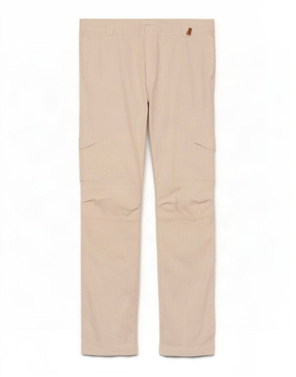 Zara Herre Slim Chino Bukser EU 46 XL W36 L32 Hvid Linned