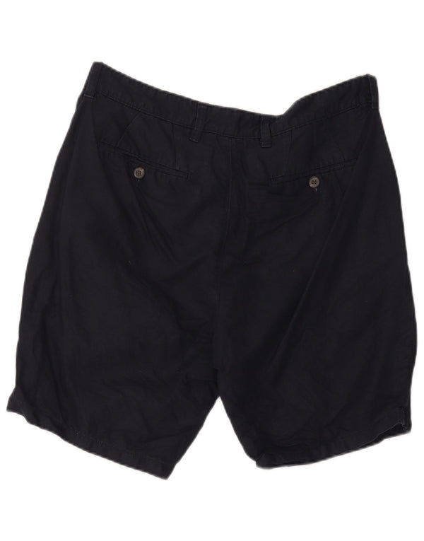 Marks & Spencer Herre Chino Shorts W36 Large Navy Blue Bomuld