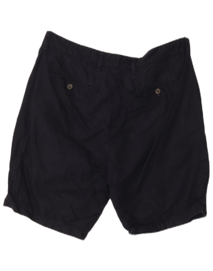 Marks & Spencer Herre Chino Shorts W36 Large Navy Blue Bomuld