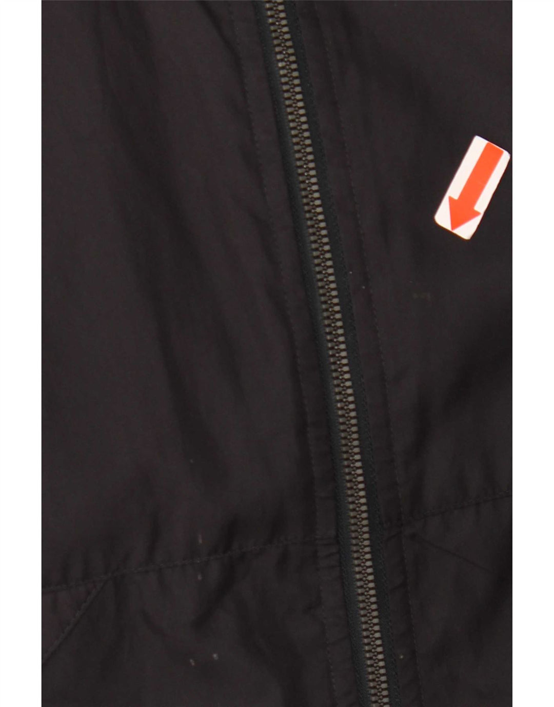 Kappa Herre Hooded Windbreaker Jacket UK 36 Small Navy Blue Polyester