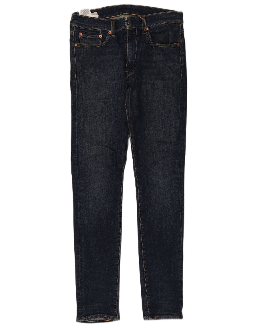 Levi's Herre 519 Skinny Jeans W31 L32 Marineblå Bomuld