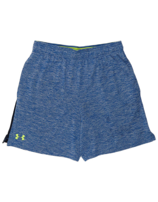Under Armour Herre Sportshorts Medium Blue Colourblock Polyester