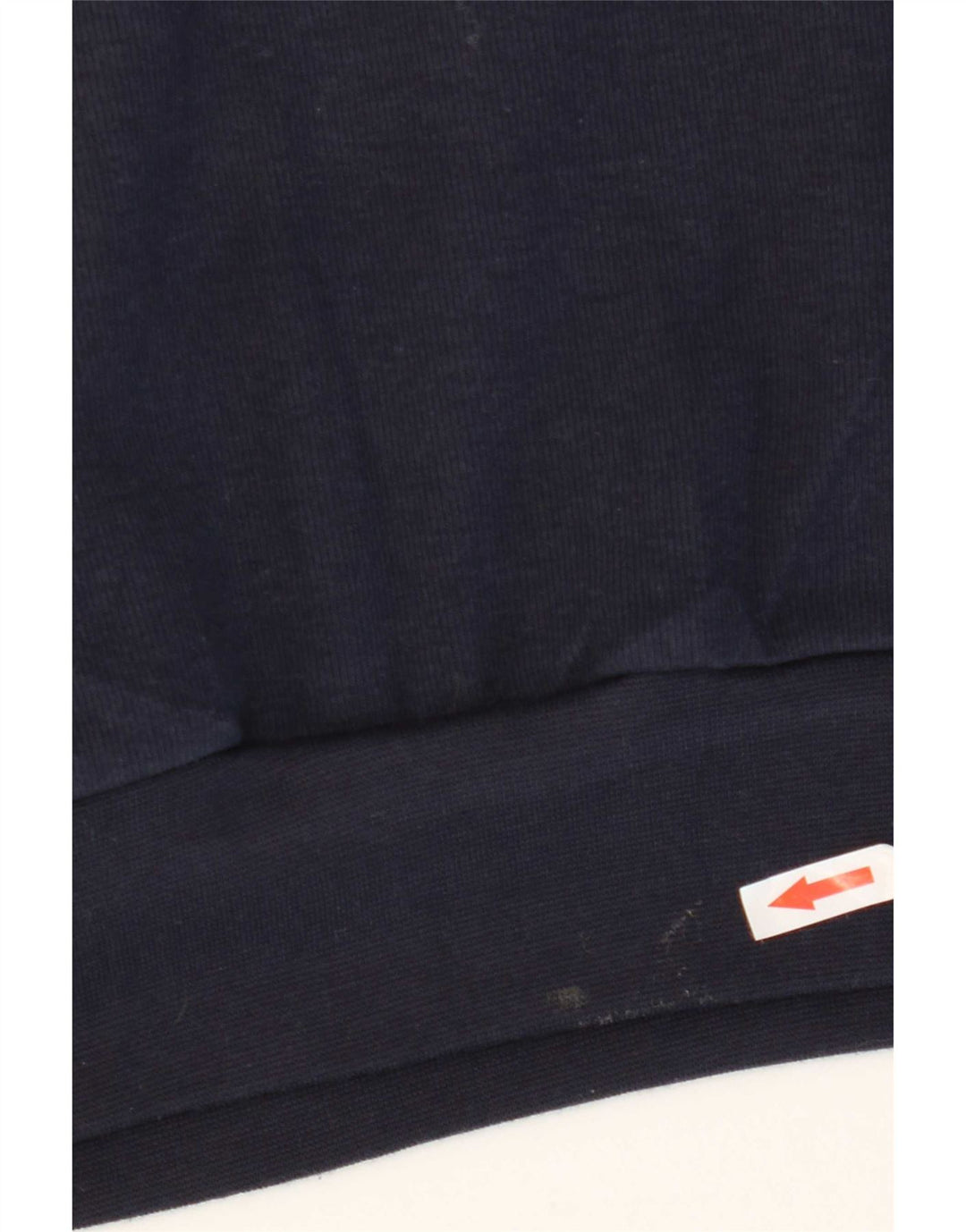 Kappa grafisk sweatshirt til mænd, lille marineblå polyester