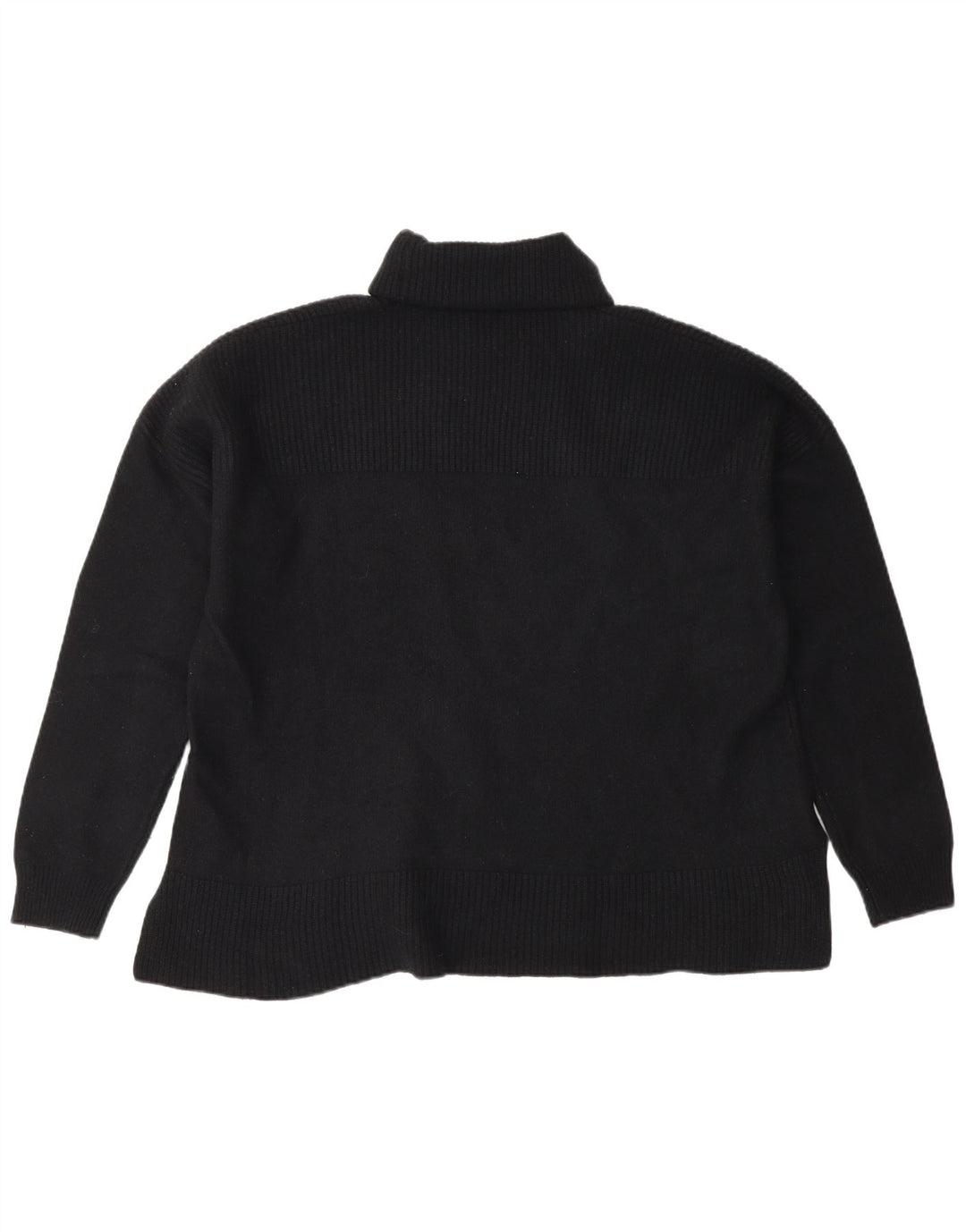Liu Jo Dame Rullehals Sweater UK 18 XL Sort