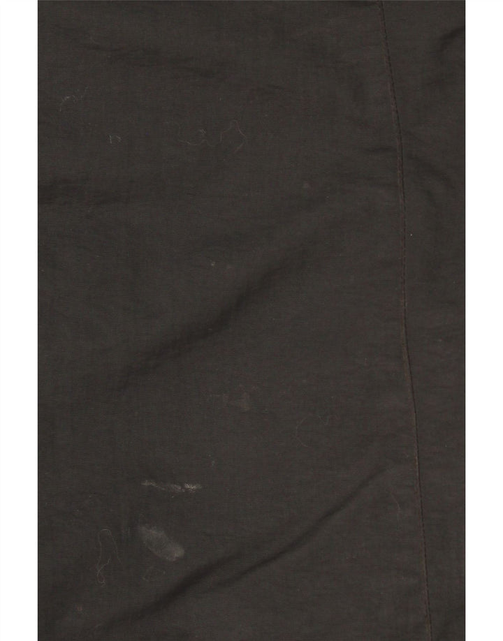 Superdry Parkajakke med hætte til kvinder UK 12 Medium Sort Nylon