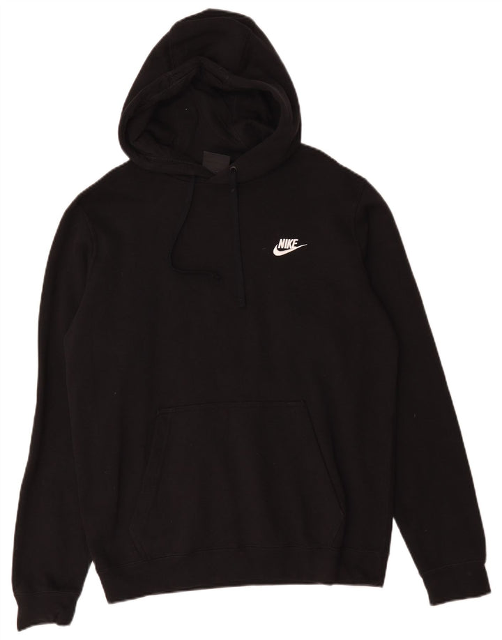 Nike Herre hættetrøje Jumper Medium Sort Bomuld