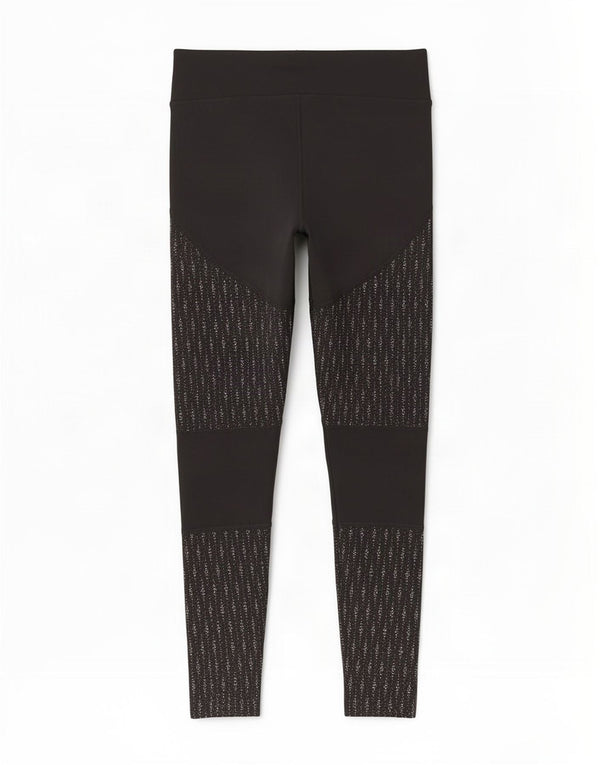 Marks & Spencer Womens Leggings UK 14 Large Black Polyester