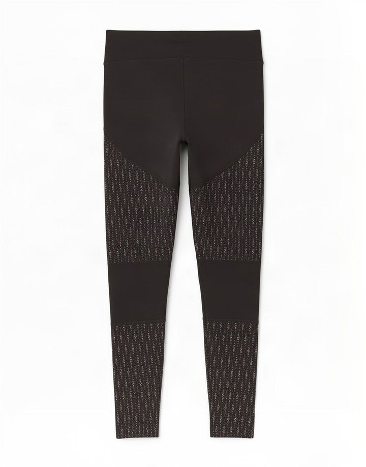 Marks & Spencer Womens Leggings UK 14 Large Black Polyester