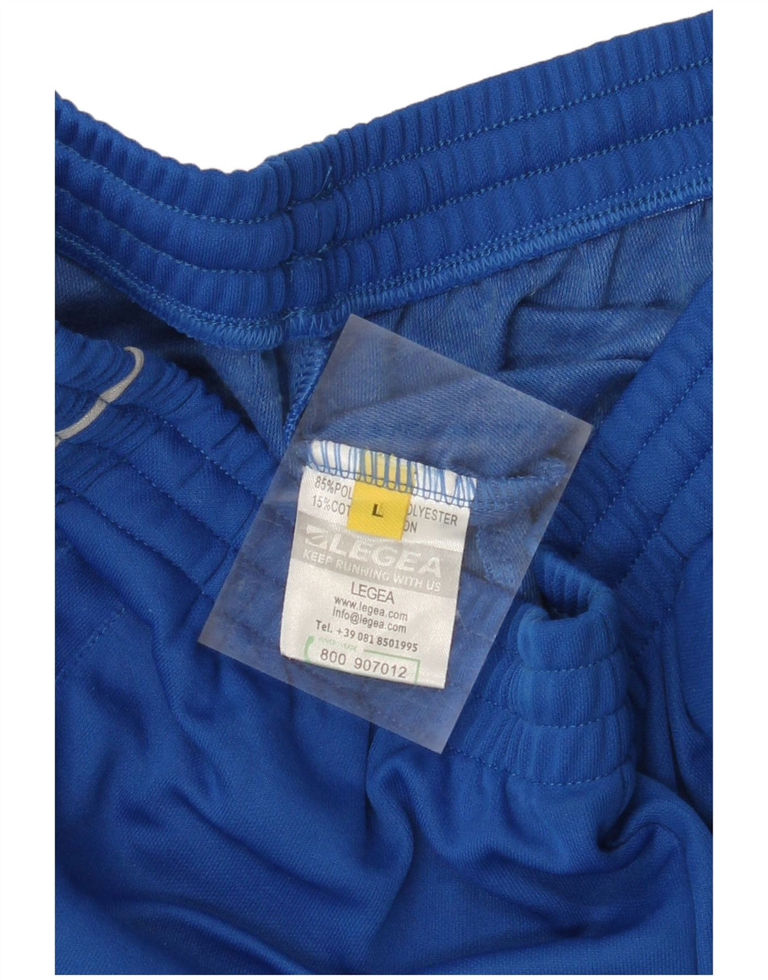 LEGEA Mens Tracksuit Trousers Joggers Large  Blue Polyester