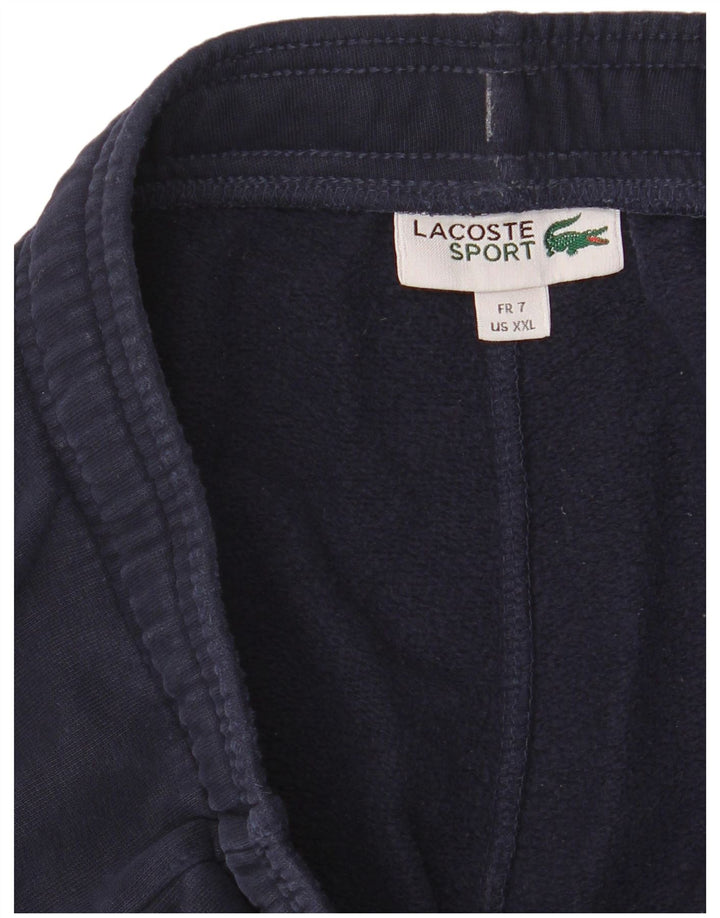 Lacoste Herre træningsdragt Bukser Størrelse 7 2XL Navy Blue
