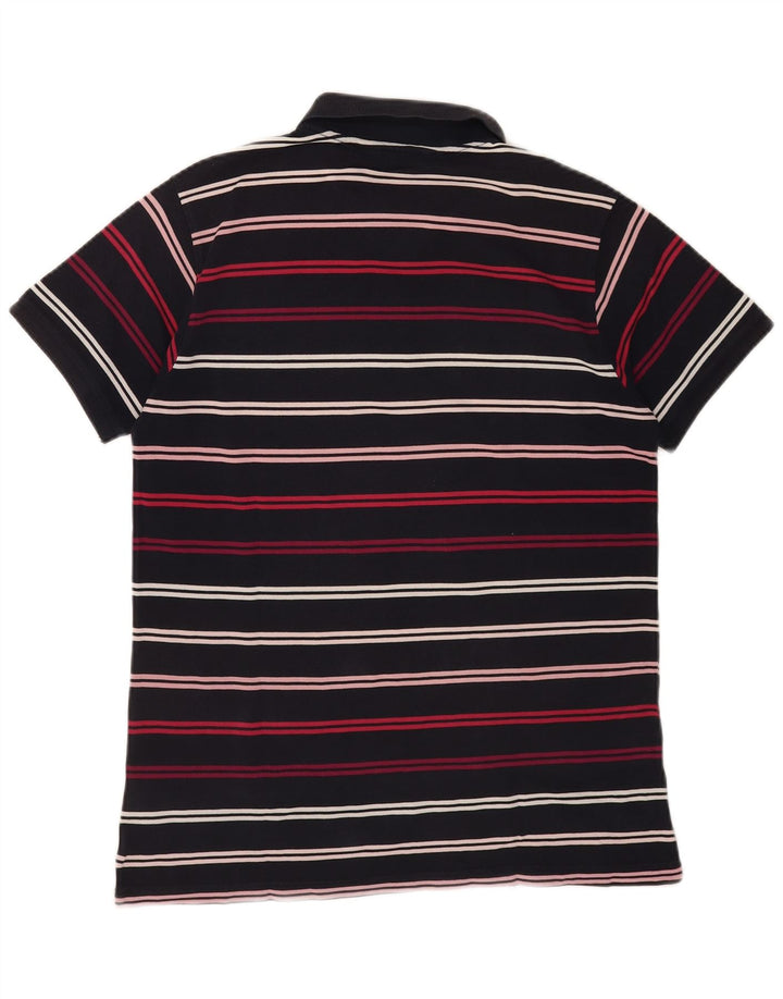 Kappa herre poloshirt stor marineblå stribet bomuld