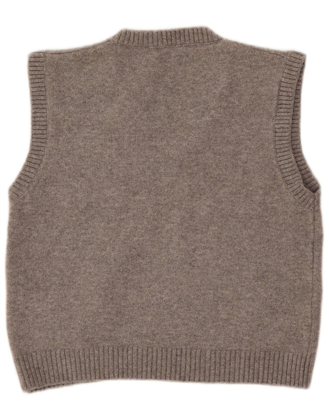 Zara Womens Crop Vest Tank Top UK 14 Large Grå Polyester
