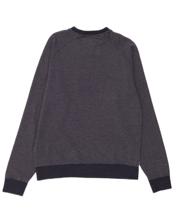 Tommy Hilfiger Herre Sweatshirt Jumper Medium Navyblå Bomuld