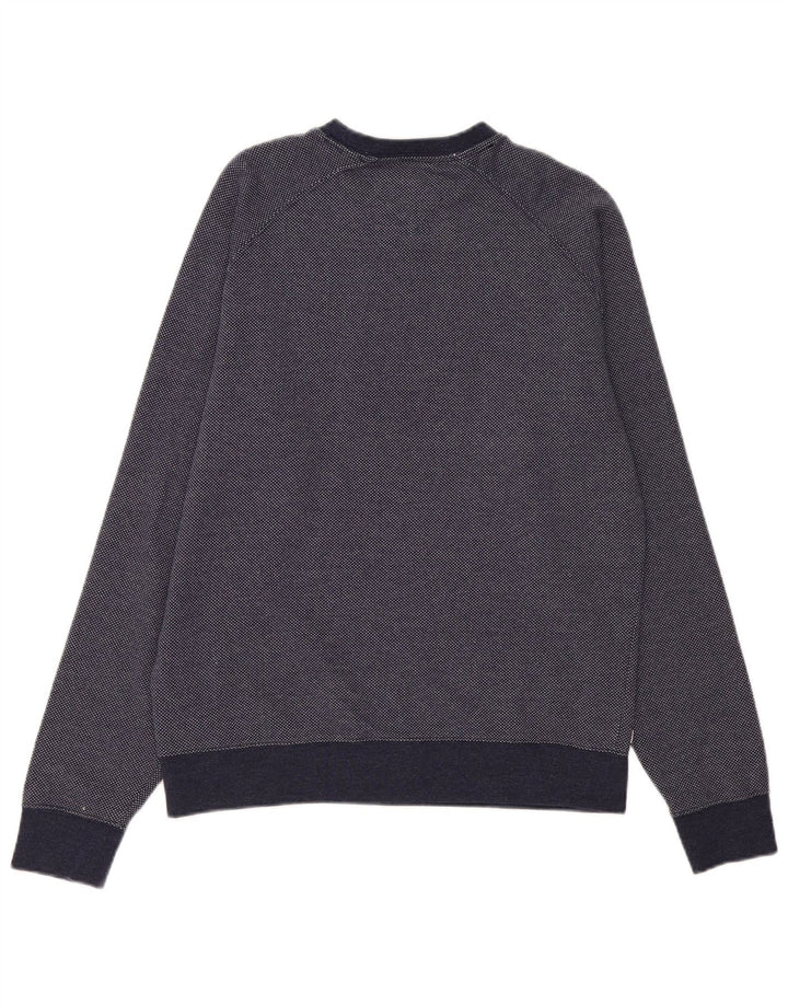 Tommy Hilfiger Herre Sweatshirt Jumper Medium Navyblå Bomuld