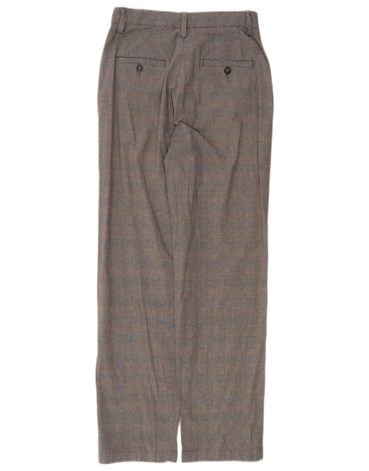 LEE Lige Casual Bukser til kvinder US 6 Medium W28 L29 Grå Houndstooth