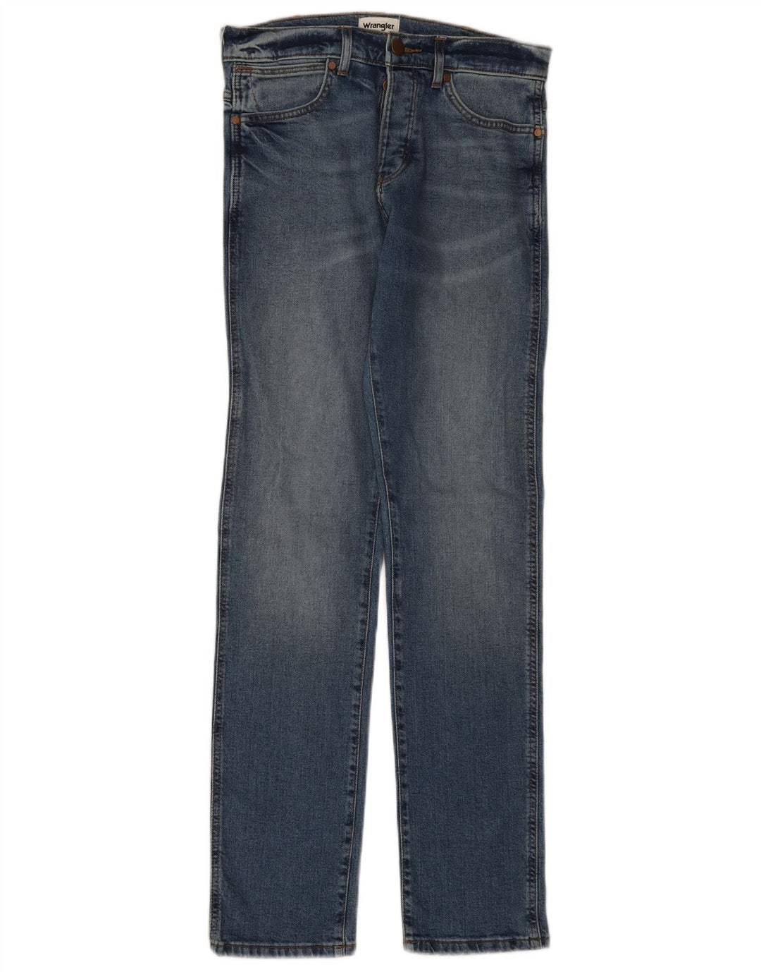 WRANGLER Mens Spencer Slim Jeans W30 L34 Blue Cotton
